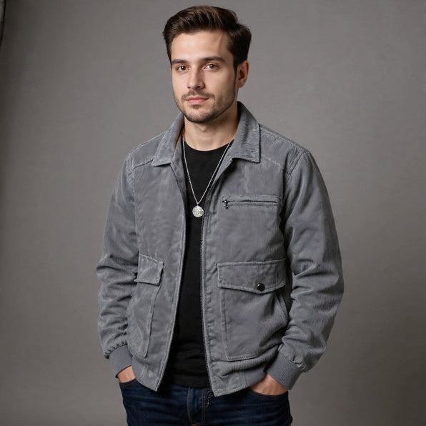 Men's Corduroy Jacket - Soft and Stylish Comfort