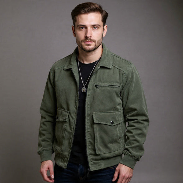 Men's Corduroy Jacket - Soft and Stylish Comfort