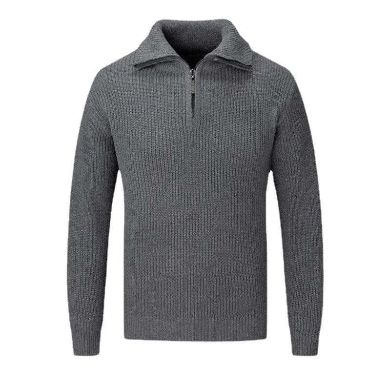 Men's Zippered Sweater