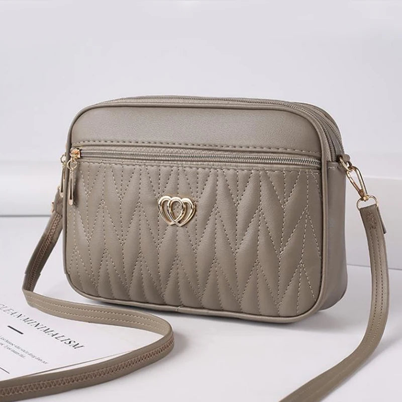 Women 2024 Sac A Main High Quality Soft PU Leather Luxury Purses And Handbags Women Bags Designer Women Shoulder Crossbody Bags