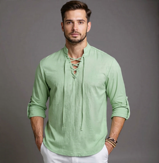 Men's Renaissance Shirt with Timeless Elegance