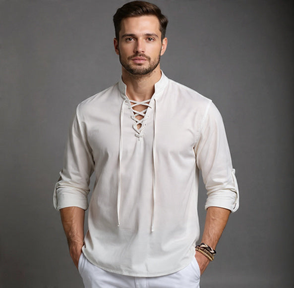 Men's Renaissance Shirt with Timeless Elegance