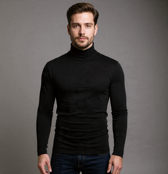 Men's Slim Fit Thermal Turtleneck